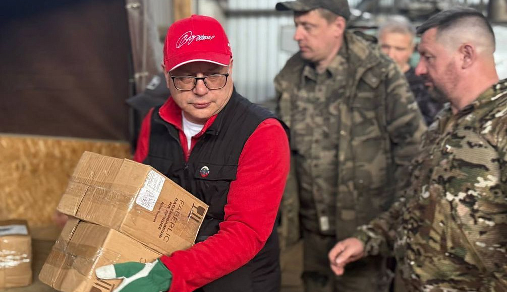 Калужское отделение АЮР доставило гуманитарный груз в зону СВО
