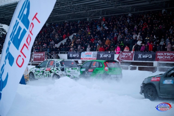 Ижевск принял второй этап чемпионата России по зимним трековым автогонкам