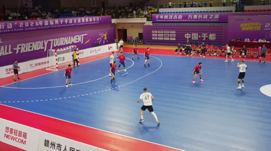 Скриншот видео handball.by