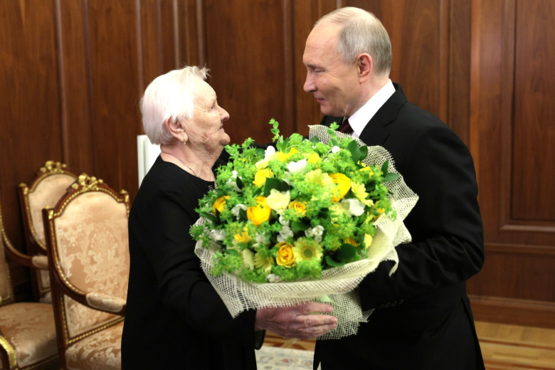 Владимир Путин и Вера Гуревич