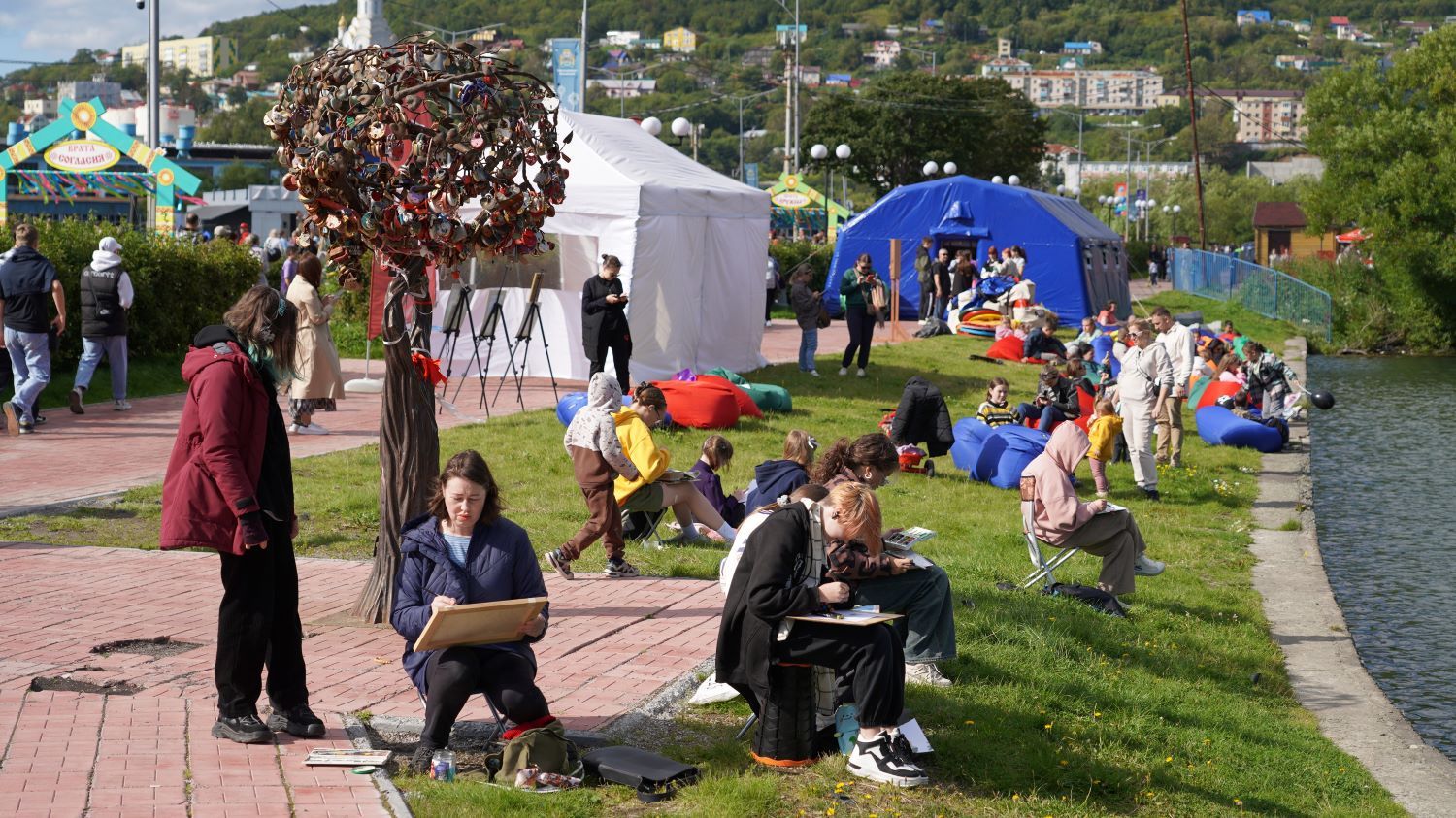 В Петропавловске-Камчатском проходят мероприятия в честь Дня города