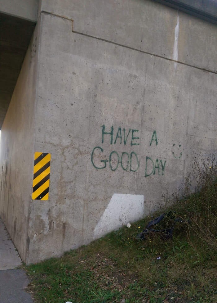 4. Граффити в Канаде: 
