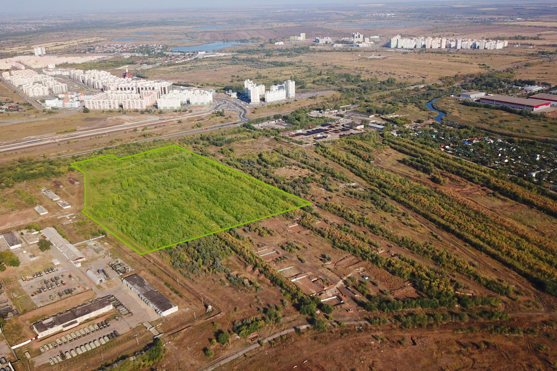 Участки в куйбышевский районе. 5000 Гектар. Самара строительство. Окраины Самары.