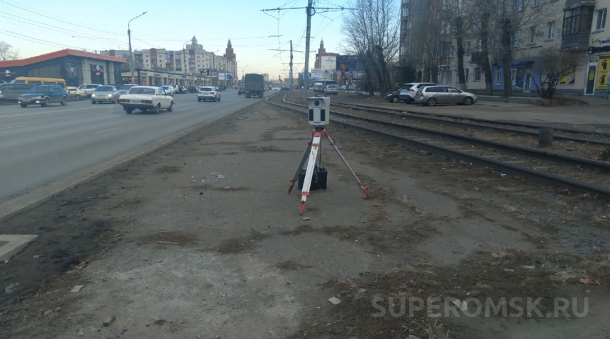 В Омске и области за водителями проследят камеры