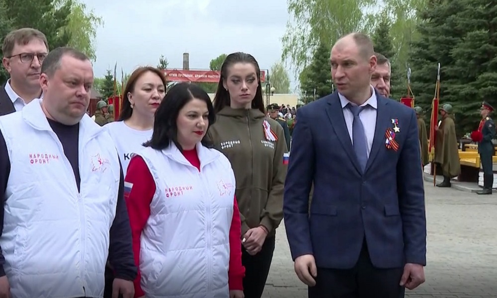В Омске прошёл торжественный митинг, посвящённый Дню Победы