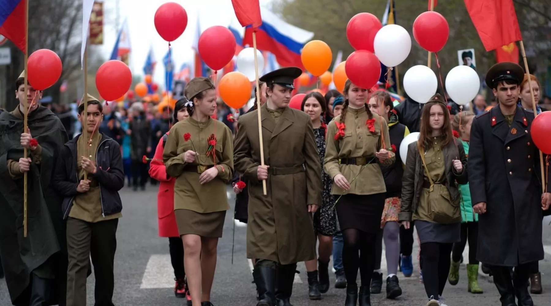 Парад Победы в Бийске 9 мая 2019 года 