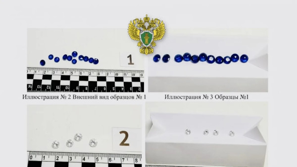 В Самаре женщина организовала контрабанду бриллиантов и сапфиров на 1,5 млн рублей