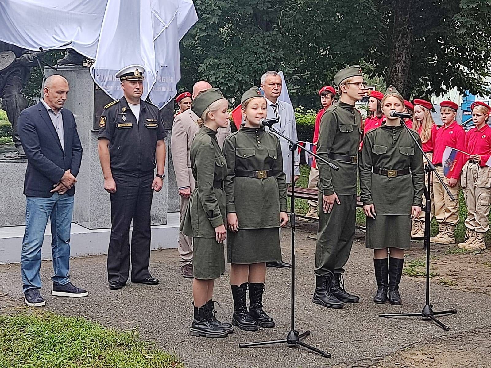 В Тульской области открыт памятник «Сталиногорский рубеж»