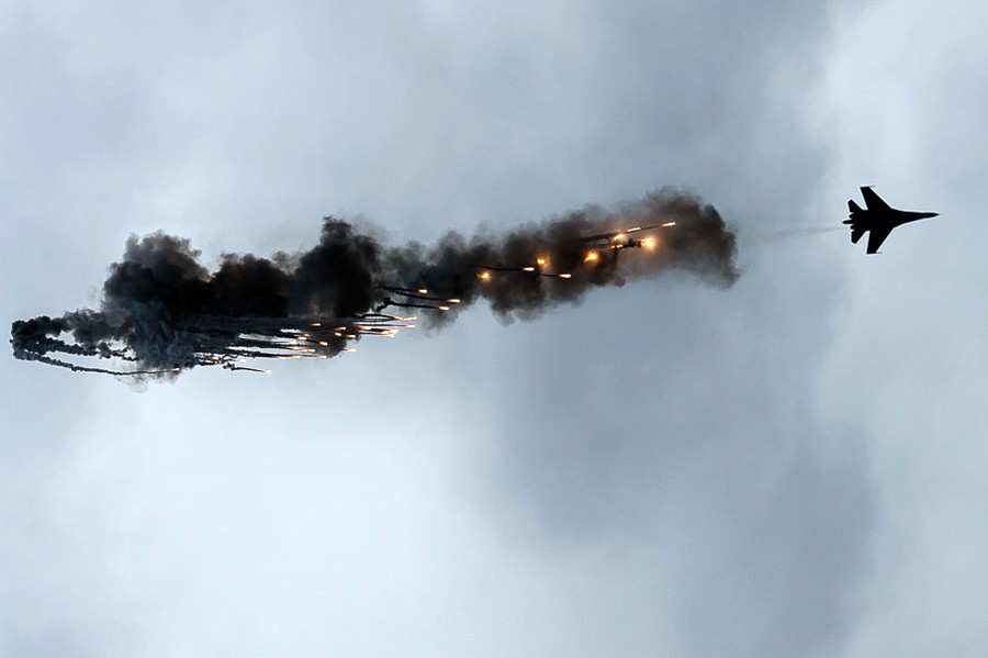 Истребитель Су-27 разбился в Нижегородской области | Русская весна