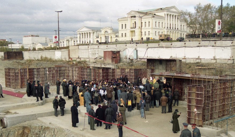 Так начиналось строительство храма