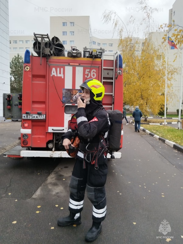 В Российском Университете Дружбы Народов прошли пожарно-тактические учения