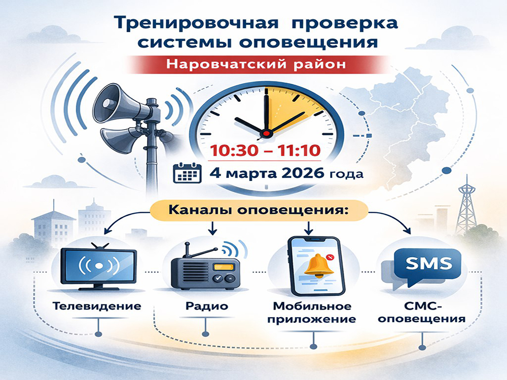 В Пензенской области состоится плановая проверка работы систем оповещения