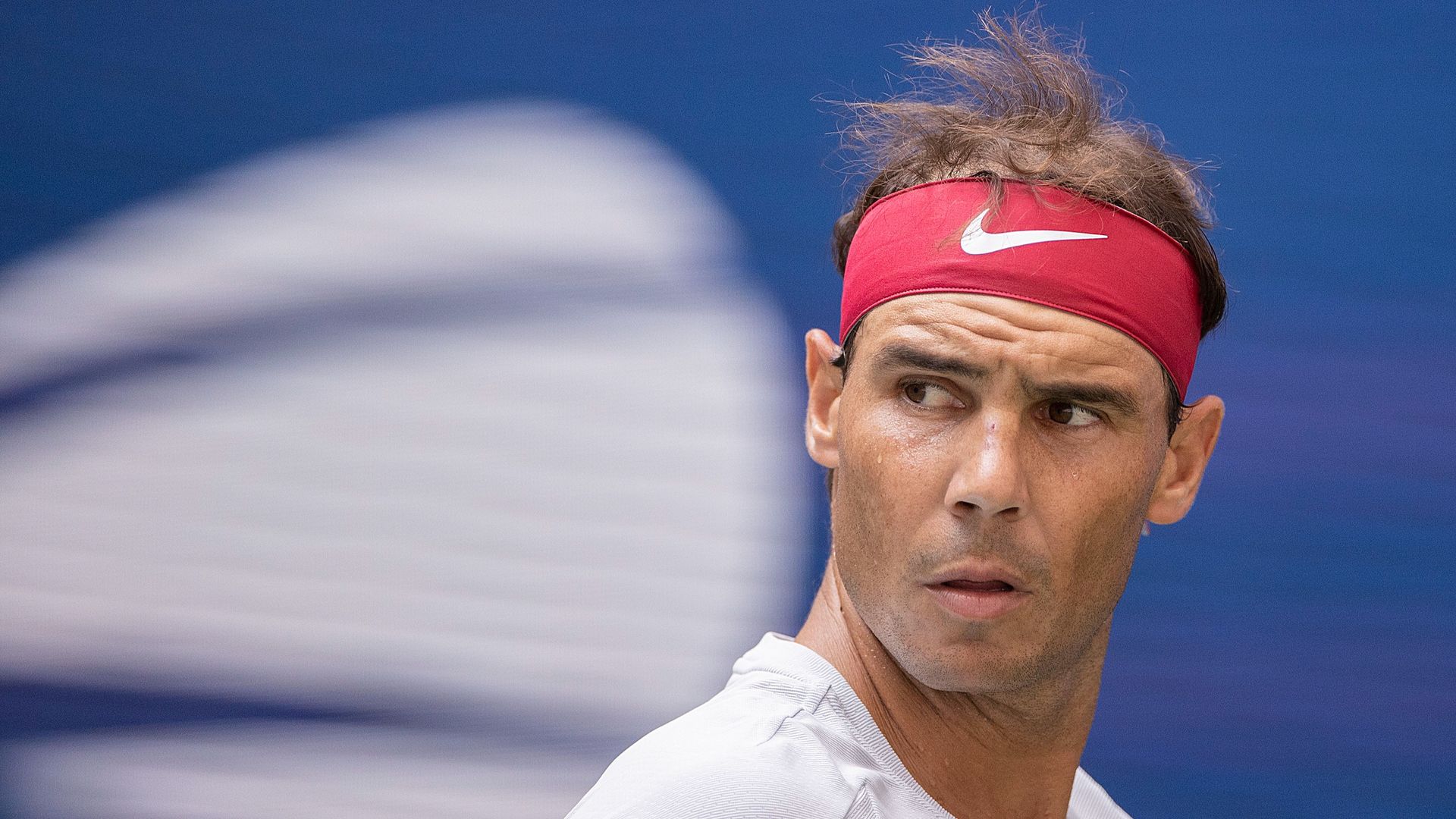 Красная майка Rafael Nadal