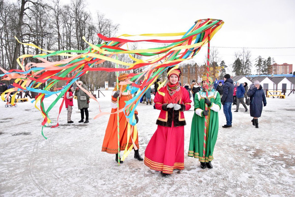 Масленица в дендропарке