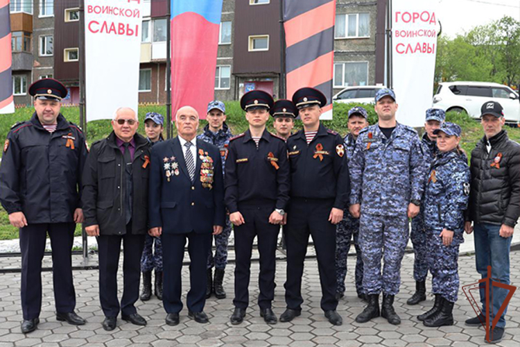 Росгвардейцы на Дальнем Востоке приняли участие в мероприятиях ко Дню памяти и скорби