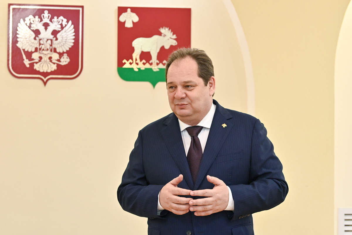 Изображение новости "«Важен для всей республики»: Ростислав Гольдштейн оценил инвестпроект ООО «Печора Север Лес»"