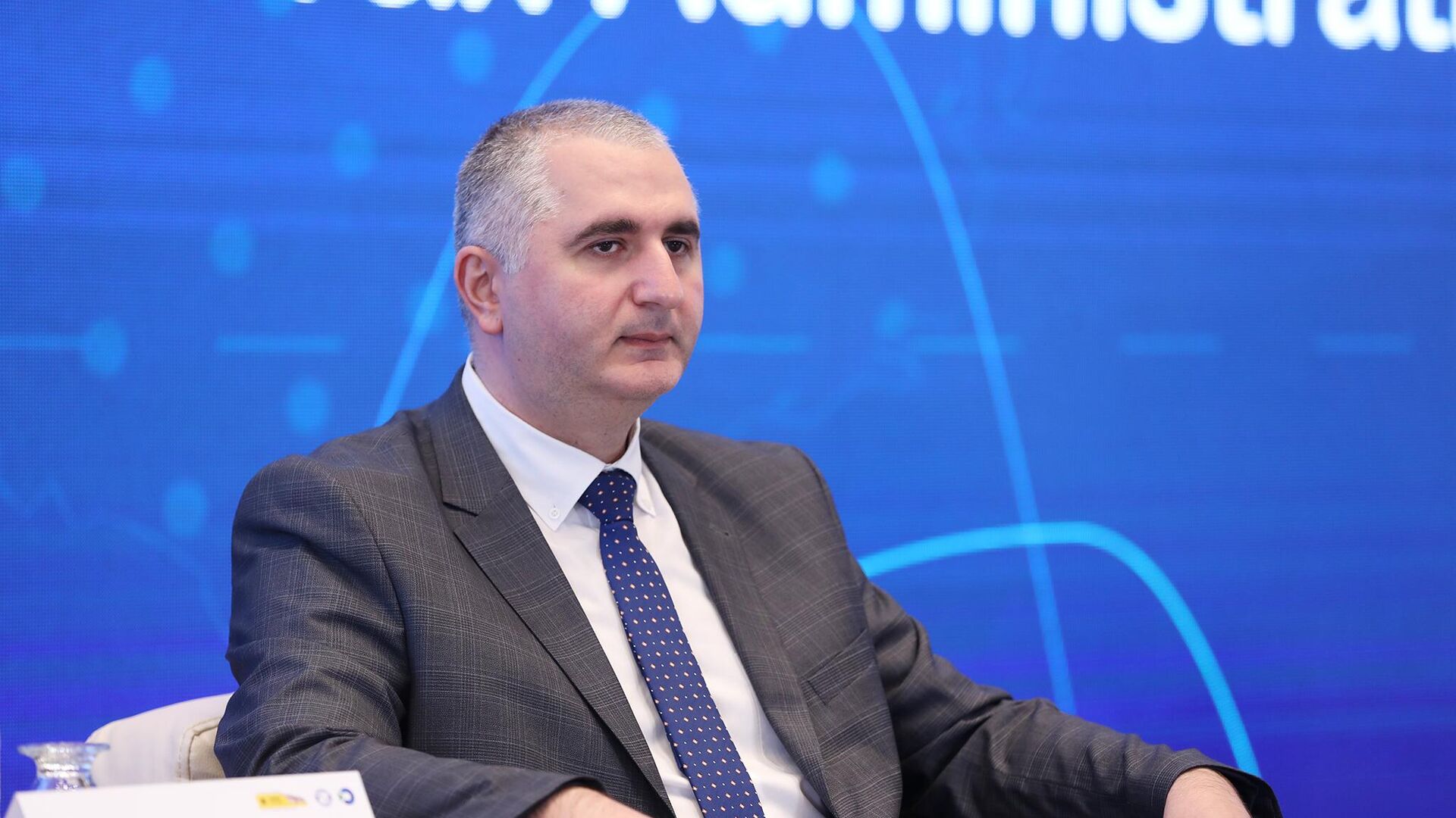 Министр финансов Лаша Хуцишвили на 27-й Генеральной Ассамблеи внутриевропейской организации налоговых администраций - Sputnik Грузия, 1920, 24.04.2025