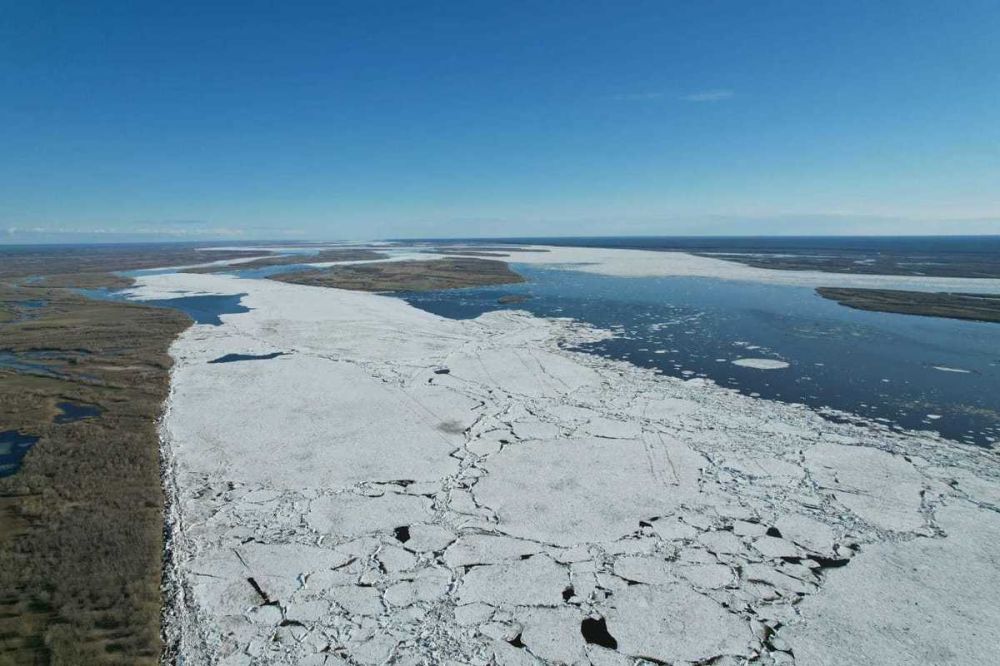 Активная фаза ледохода проходит на реках Якутии