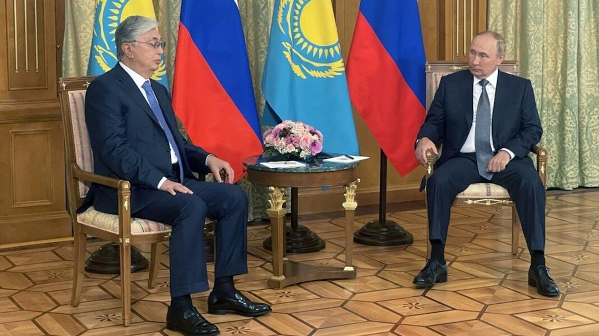 Путин в казахстане