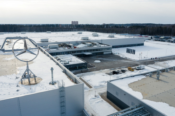 Бывший завод Mercedes-Benz в Подмосковье возобновит работу в мае