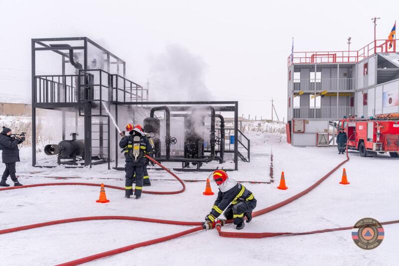 Делегация МЧС России с рабочей поездкой в Республике Армения