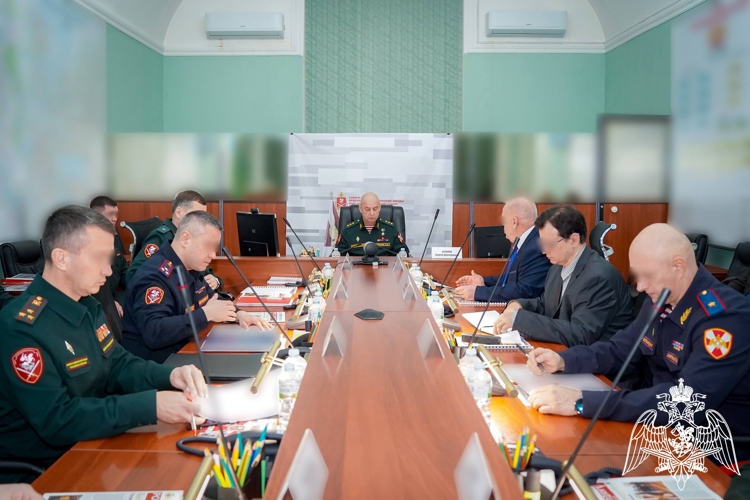 Врио начальника Управления Росгвардии по Республике Коми принял участие в заседании Военного совета Северо-Западного округа Росгвардии