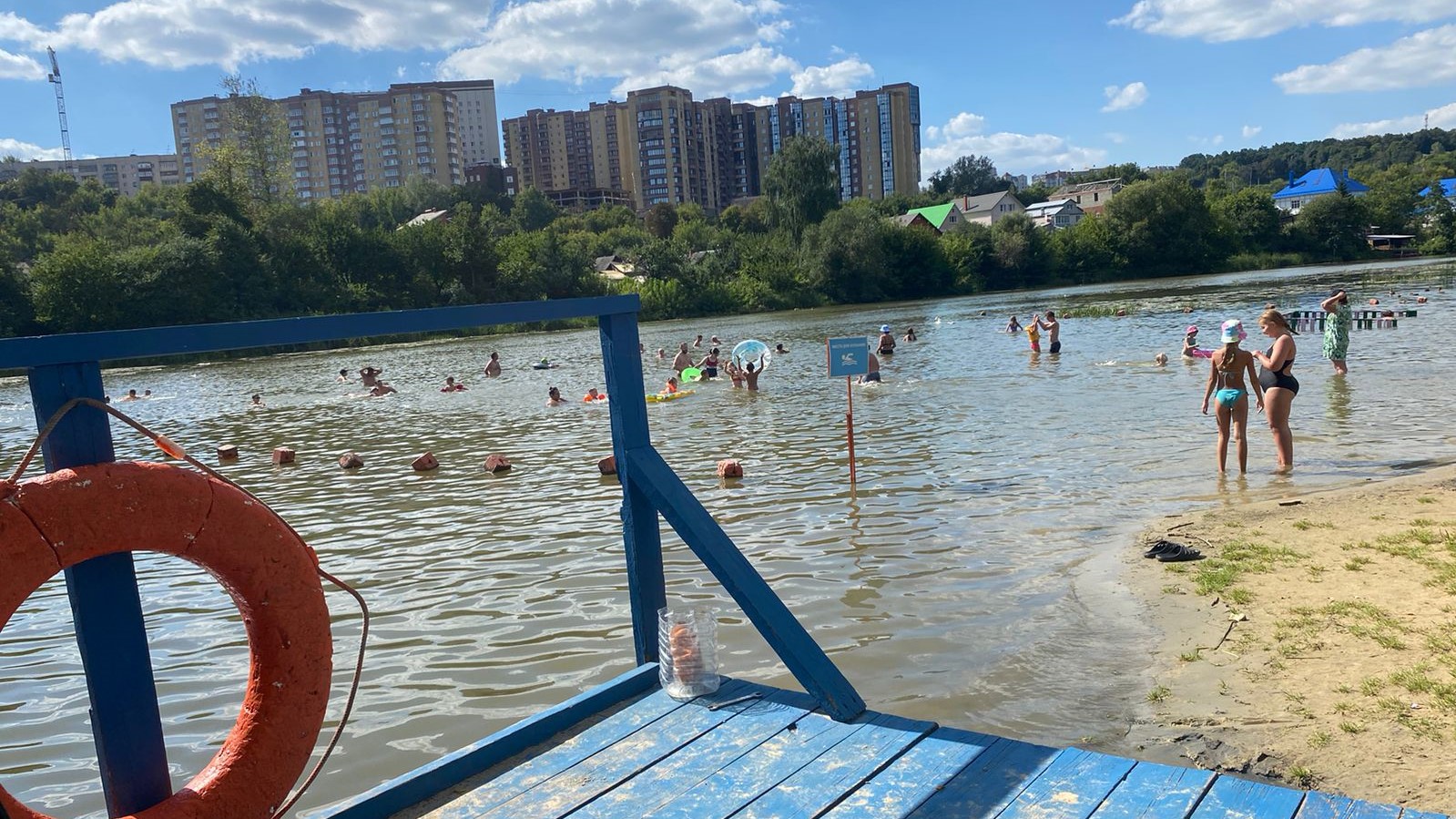 городской пляж в курске