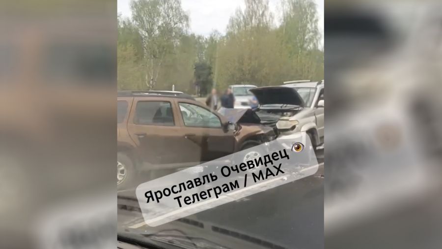 В Ярославле произошло ДТП с участием двух кроссоверов