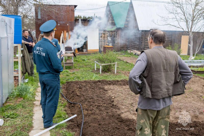 Пожарный надзор следит за соблюдением особого противопожарного режима