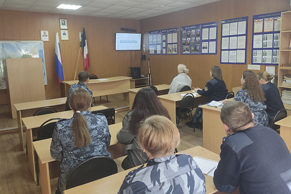 Всероссийскую акцию «Спасибо, что мы вместе» поддержал личный состав УФСИН России по Удмуртской Республике 
