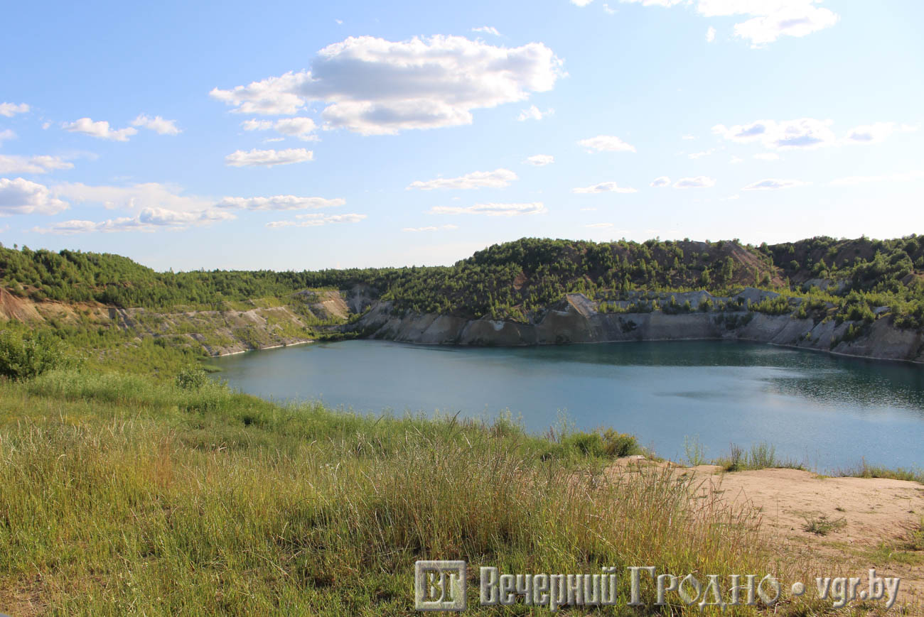 Меловые карьеры Гродно