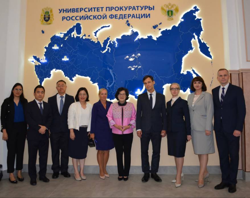 Генпрокурор Таиланда посетила филиал Университета прокуратуры во Владивостоке