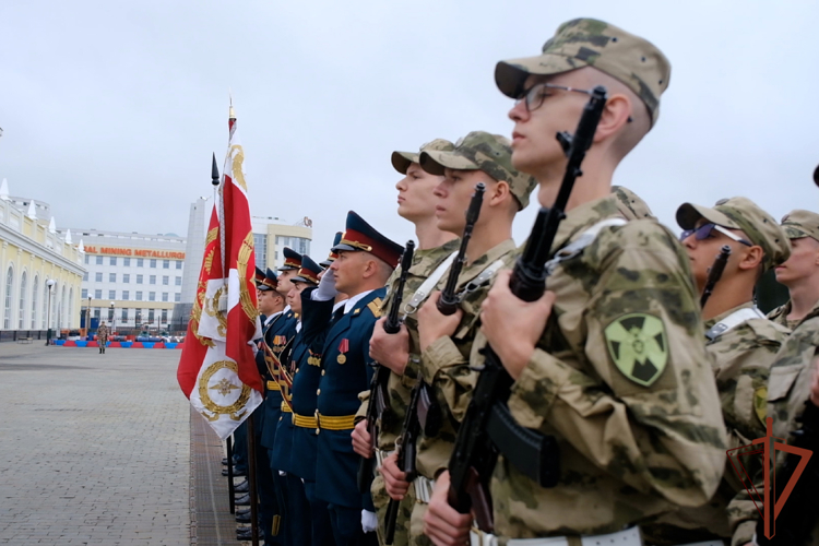 Патриотические мероприятия прошли в Уральском округе Росгвардии 
