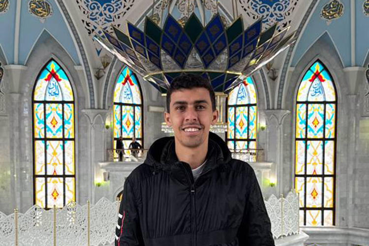 Ахмед эль-Бадави из Египта уже поделился с подписчиками фотографиями из Казани