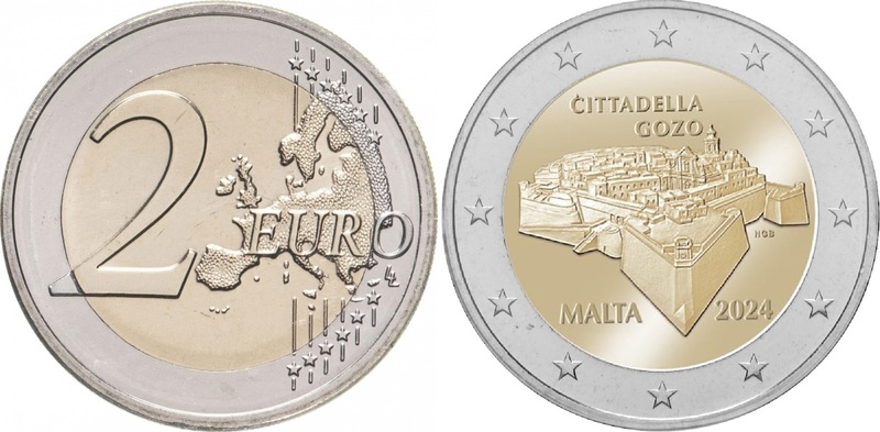 Мальта анонсировала выход памятной монеты с Цитаделью острова Гозо