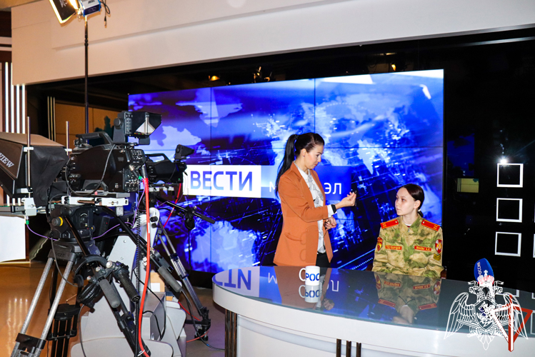 Учащиеся подшефного класса Росгвардии побывали в гостях у журналистов телекомпании ГТРК «Марий Эл»