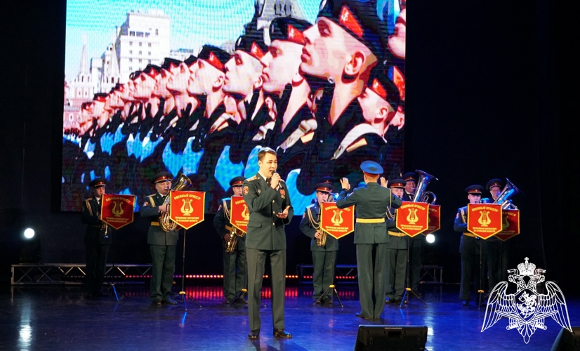 Росгвардейцы приняли участие во всероссийской акции «Есть такая профессия – Родину защищать»