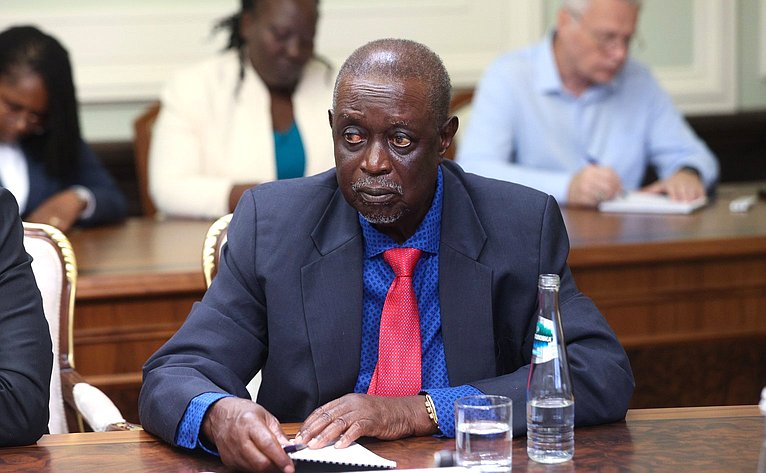 Константин Косачев провел встречу с заместителем Председателя Сената Республики Кения Катури Мурунги