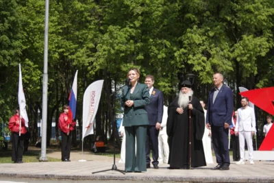 Фото 1. В Орле дан старт четвёртому патриотическому слёту «Путь героя»