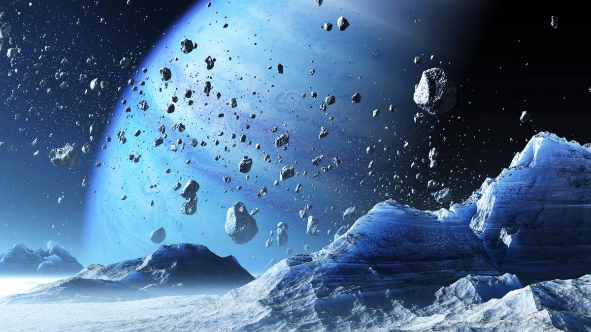 Поверхность Нептуна