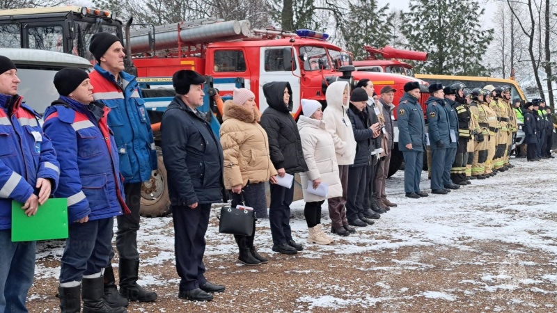 В Унинском районе прошли командно-штабные учения