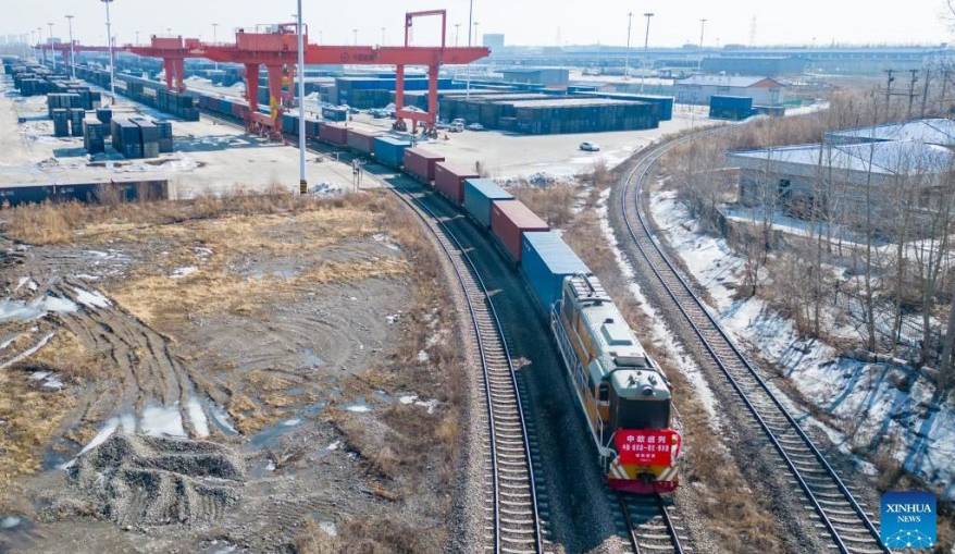 Первый состав нового грузового маршрута отправился из Китая в Европу через Забайкалье
