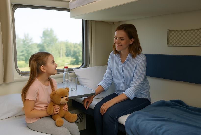 Семейное купе РЖД