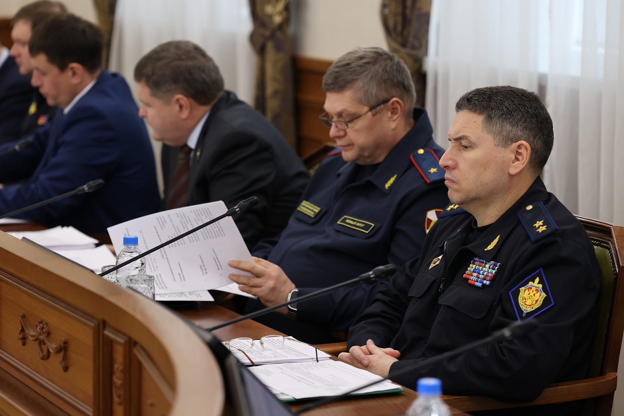 Совместное заседание антитеррористической комиссии Ростовской области и оперативного штаба в Ростовской области