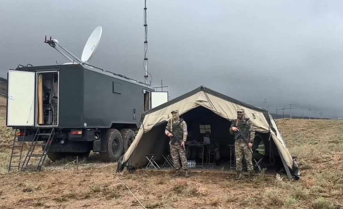 Антитеррористическое учение оперативного штаба в Республике Дагестан 