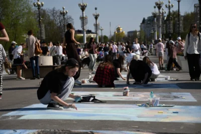 Фото 11. В центре Орла появился «Город в картинках»