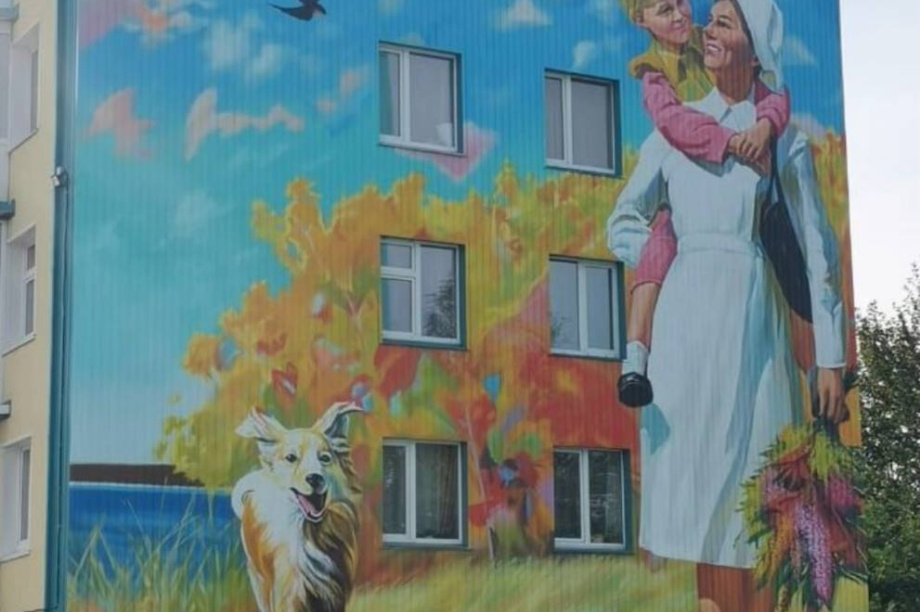 Петропавловск-Камчатский превращается в открытую галерею. . Фотография 1