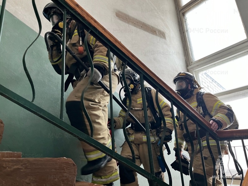 В Кикнуре прошли пожарно-тактические учения