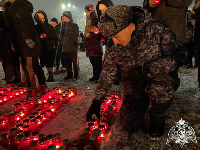 В Твери росгвардейцы приняли участие в мероприятиях, посвященных Дню освобождения Калинина