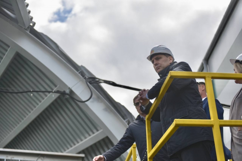 Денис Паслер лично ознакомился с работой новой станции